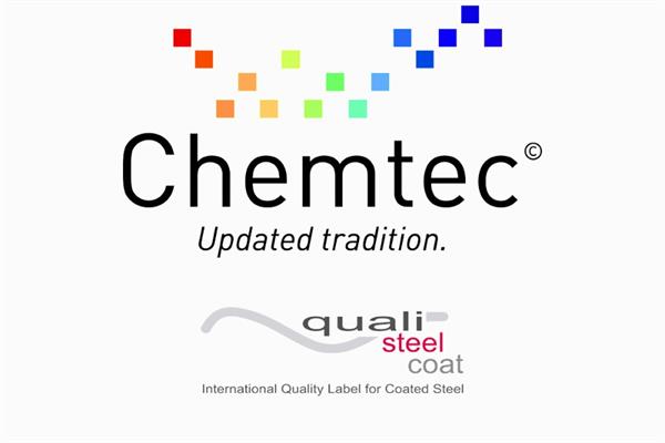 logo of CHEMTEC and logo of Qualisteelcoat