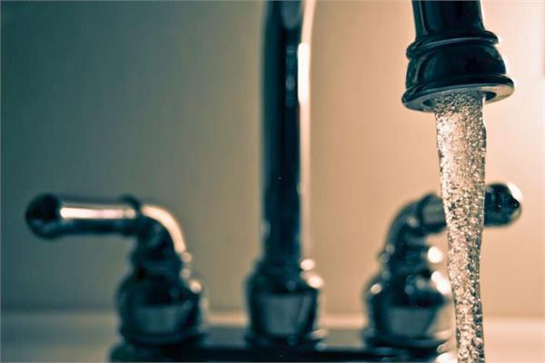 water coming out of a tap