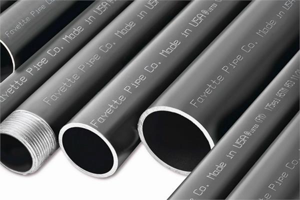 IMAGE OF BLACK STEEL PIPE FROM FAYETTE PIPEpIPE