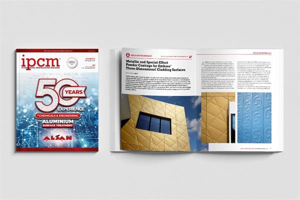 Mock-up of the issue n. 89 of the IPCM - International Paint&Coating Magazine