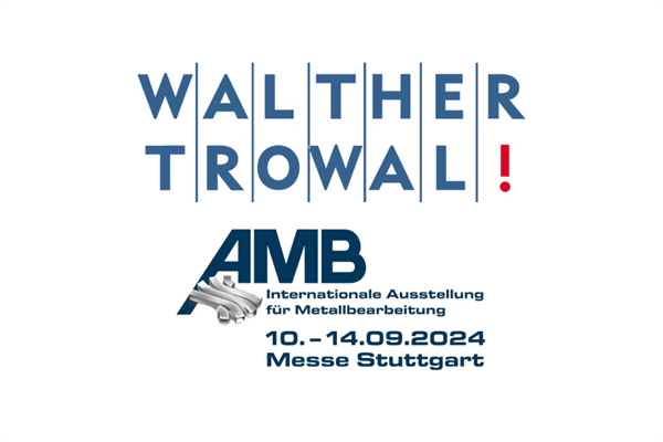 Logo of Walther Trowal and AMB trade fair